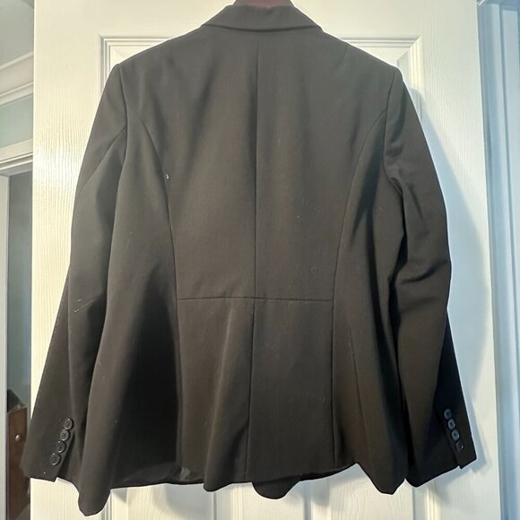 Black Liz Claiborne Suit Jacket Size 14 - Picture 5 of 6